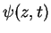 $\displaystyle \psi(z,t)$